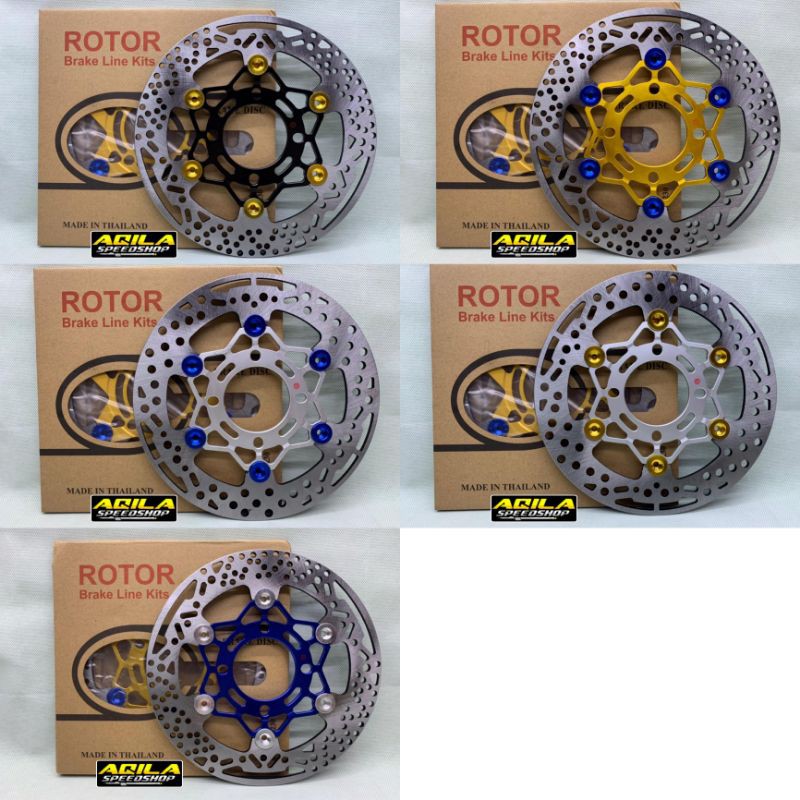 Disc Brembo Rotor 220mm Model Coak Floating CNC Universal