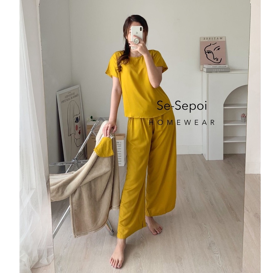 Sesepoi Stormi Set - Cullote Set Piyama / Set cullote / Set Piyama / Baju tidur wanita
