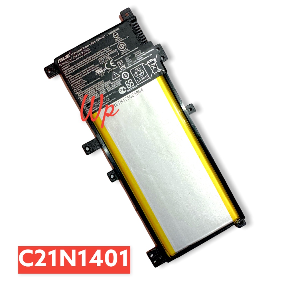 Baterai Batre Battery laptop Original ASUS X455 X455L X455LA A455L A455LD A455LN F455L C21N1401