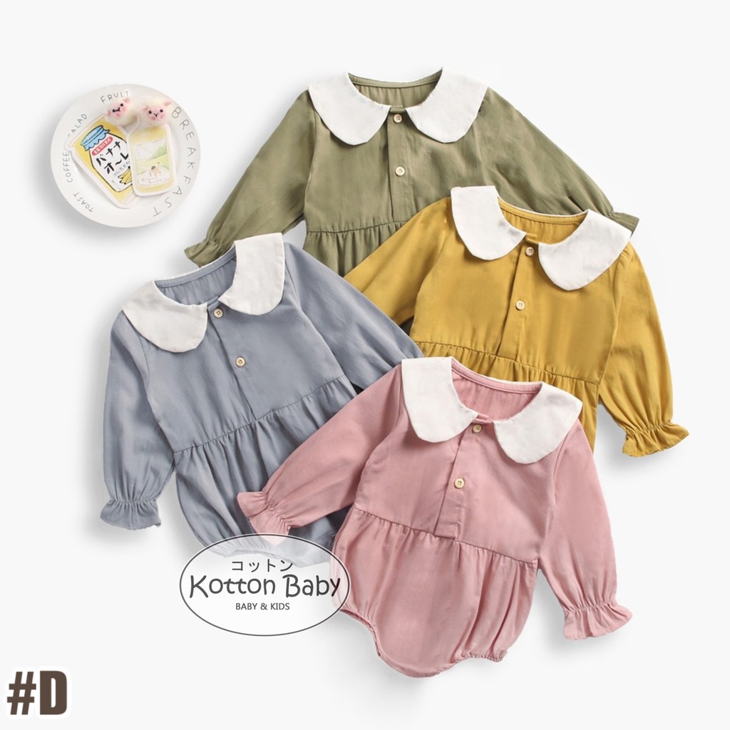 0-18bln PAKAIAN BAYI [Premium impor] BAJU ANAK JUMPER JUMPSUIT ROMPER PEREMPUAN catalog ZD D