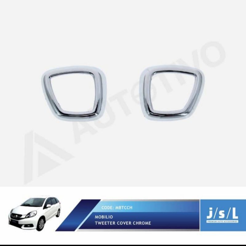 Cover tweeter Mobilio 2013-2016 chrome jsl