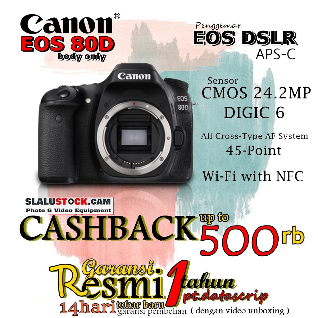 Canon EOS 80D Body Only / canon 80D Body Only