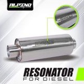 Alpino Exhaust Resonator For Diesel [MT/AT]