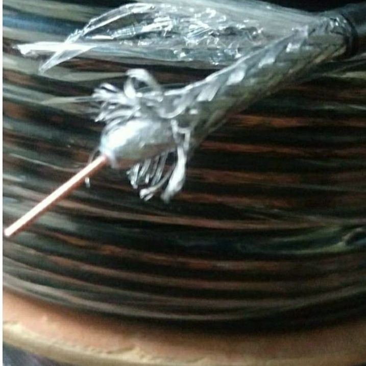 KABEL ANTENA RG6 + konektor belden + jack tv L male 30 METER 40 METER