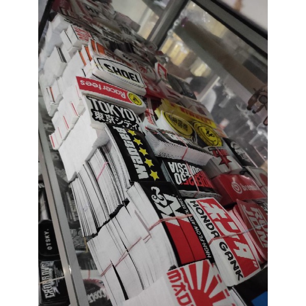 (NEW SERIES) STIKER MOTOR/STICKER SPONSOR MOTOR/HYPE DISTRO STICKER gambar joss