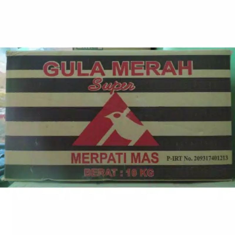 

Gula Merah Super Merpati Mas 1dus