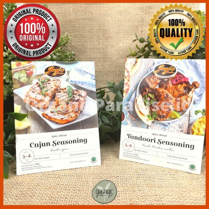 

Premium Jay's Spice Blend Tandoori Seasoning / Cajun Seasoning