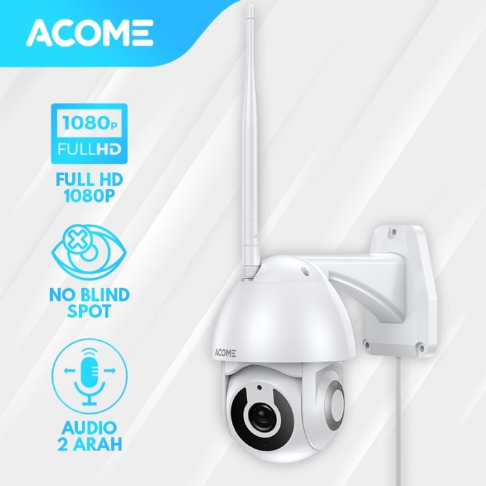 CAMERA CCTV ACOME IOT APC02 1080P 2 ARAH 2 TALK WAY NO BLIND SPOT