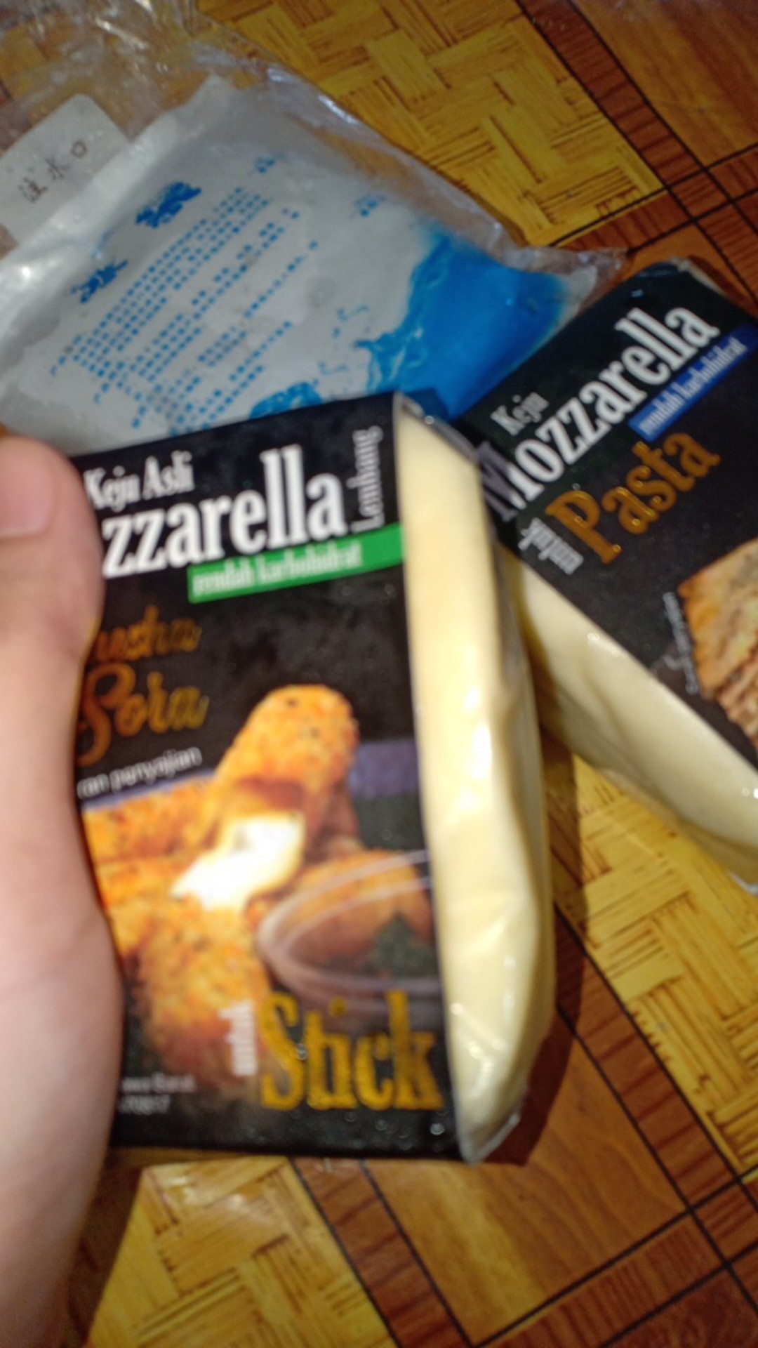 Keju Mozzarella Stick +panir +oregano