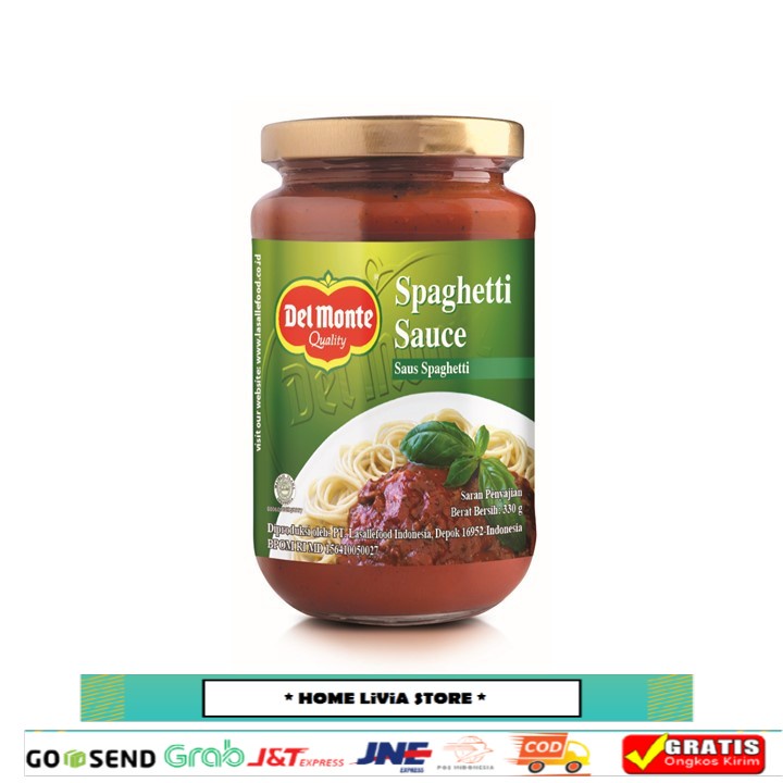 

Delmonte Saus Spaghetti 330 gr