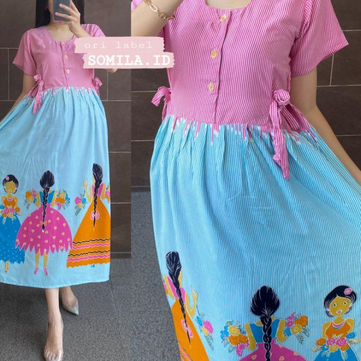 (READY) TERSEDIA JUMBO GROSIR DASTER SOMILA.ID TERBARU BUSUI CHIBI SERUT BATIK BU TEJO SALUR