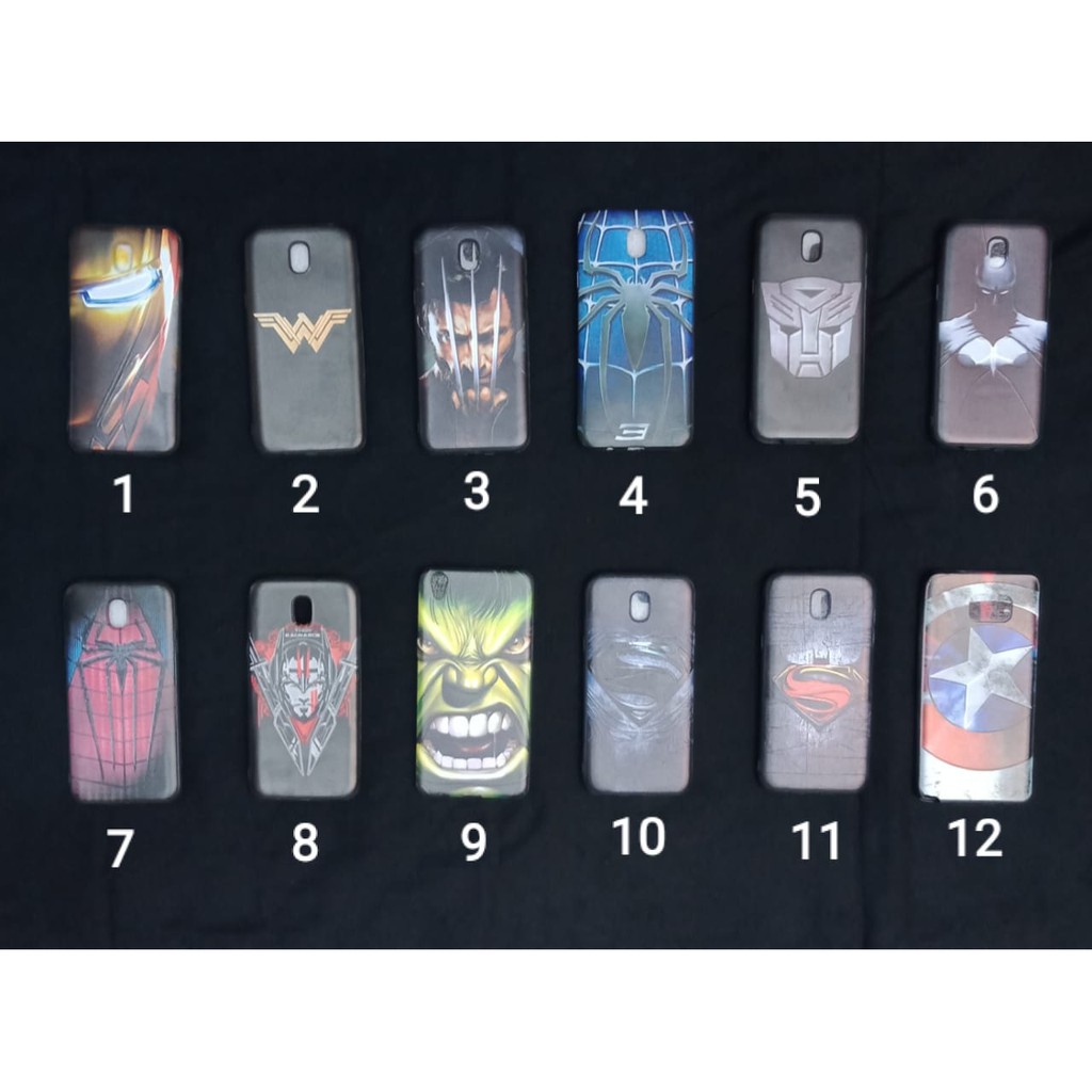 Softcase Samsung J5 pro case motif super hero marvel transformer A2