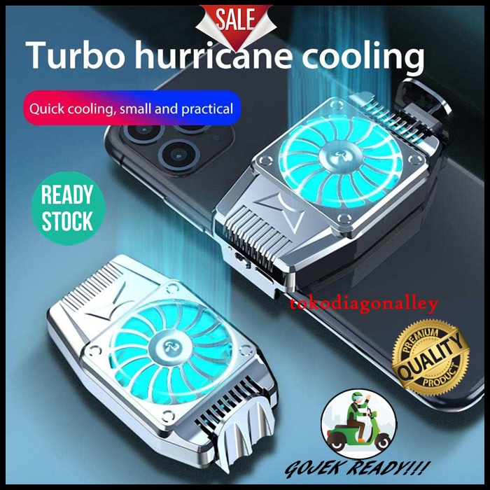 Smartphone Cooling Fan Kipas Pendingin HP Cooler Handphone Gaming Anti Panas Kipas HP USB