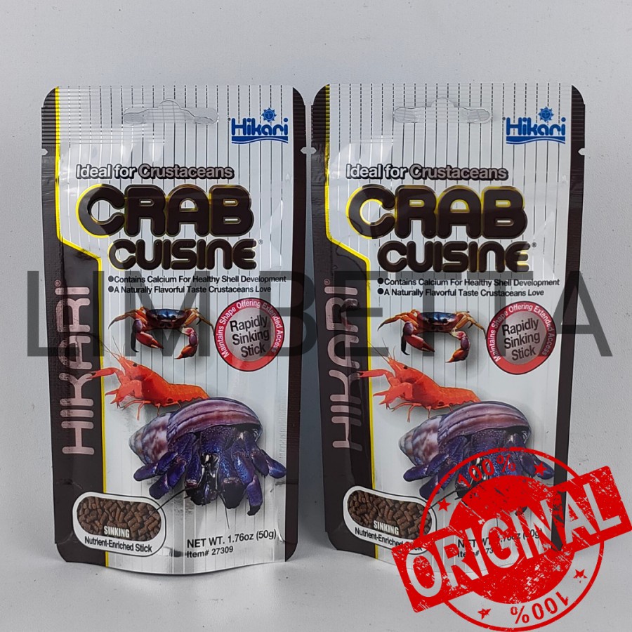 HIKARI CRAB CUISINE 50 GRAM / MAKANAN UDANG