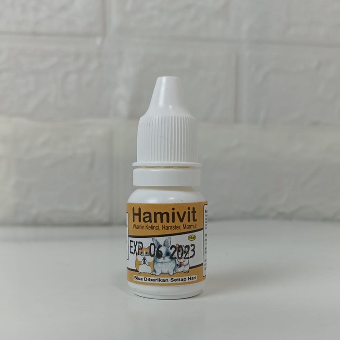 HAMIVIT 10ml / Vitamin Hamster Kelinci &amp; Marmut Murah