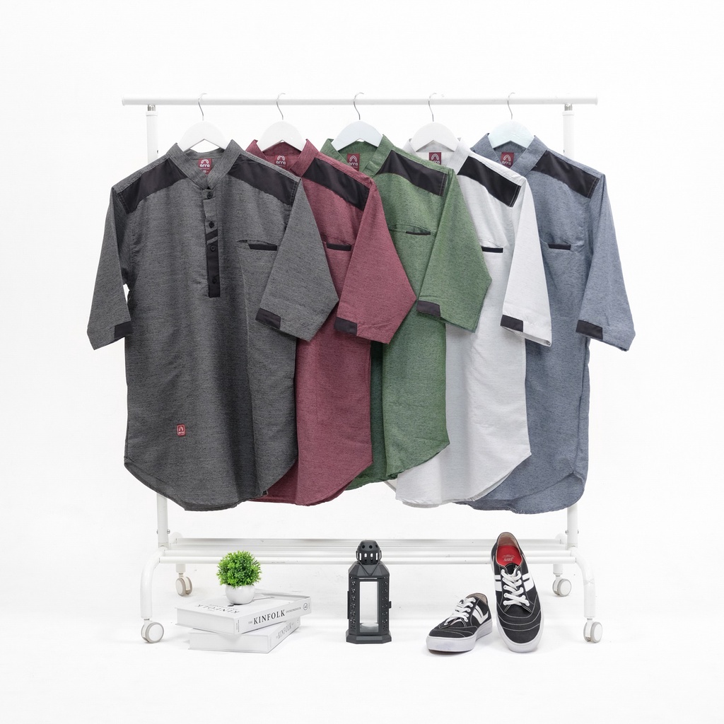 Baju Koko Arra Couple Ayah dan Anak Laki Laki Series Thoriq Kemeja Koko Pria Dewasa Anak Cowok Kurta Pakistan Terbaru 2022 Baju Takwa Taqwa Atasan Kemko Baju Kokoh Kapelan Keluarga Muslim Baju Koko Premium Murah Pakaian Jubah Muslim Pria Bahan Katun Adem