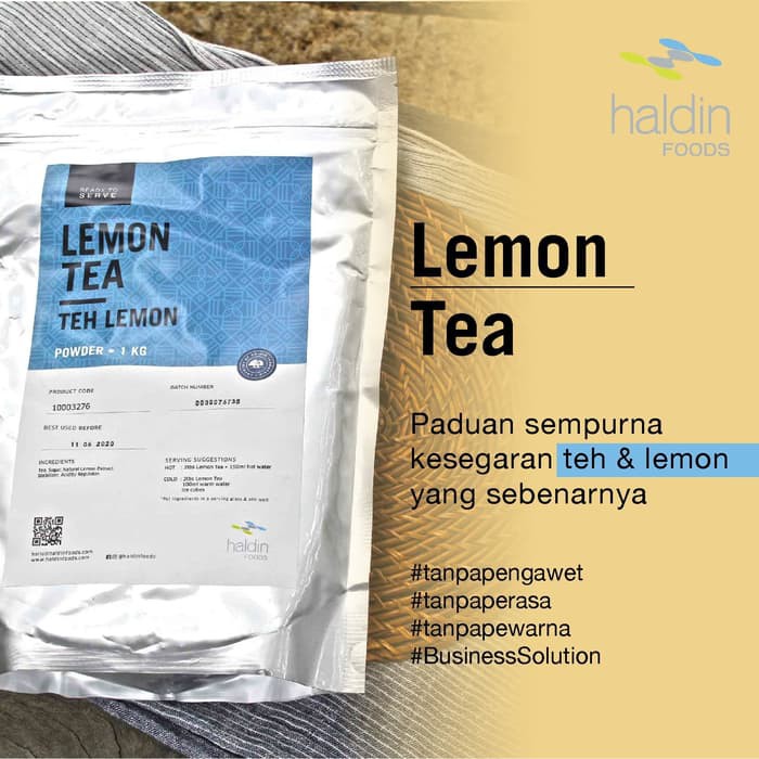 

Lemon Tea Powder 1 kg haldin foods