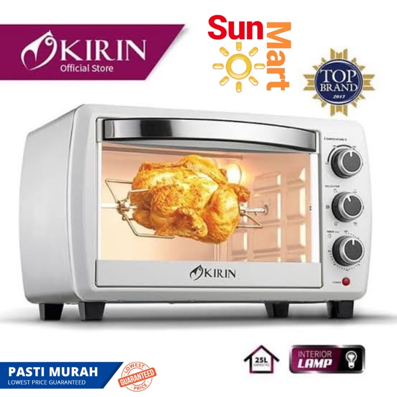 OVEN KIRIN LISTRIK KBO-250RA / 25 LITER / KBO 250 RA