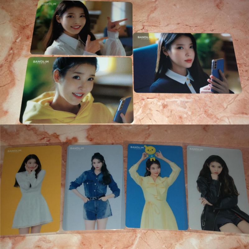 IU Banolim Photocard Official Ver 2 & Ver 3