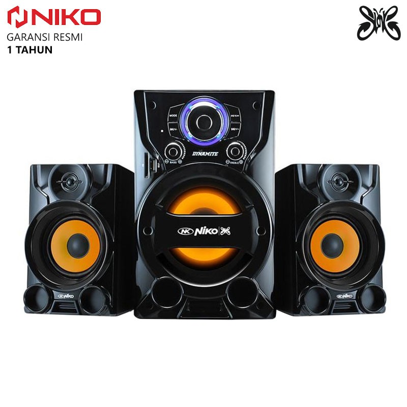 Speaker Bluetooth Niko Slank Dynamite Speaker Aktif 2.1