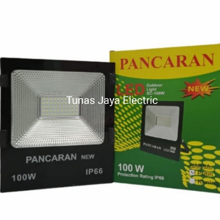 Lampu Sorot LED 100W SMD / Flood Light PANCARAN/PUSH ON