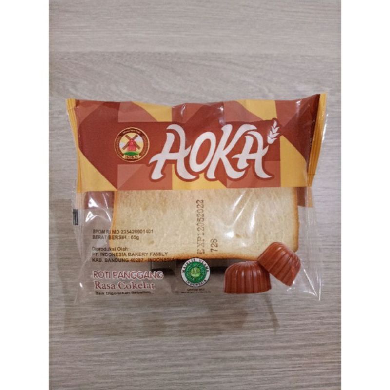 

roti panggang lumer, coklat