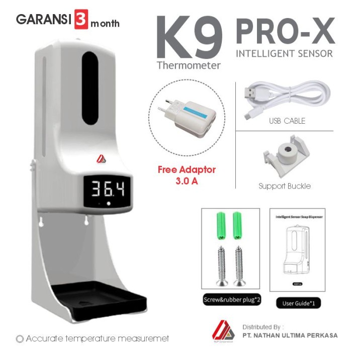 Laihoshope K9 Pro X- Infrared Thermometer Non Contact + Free Tripod