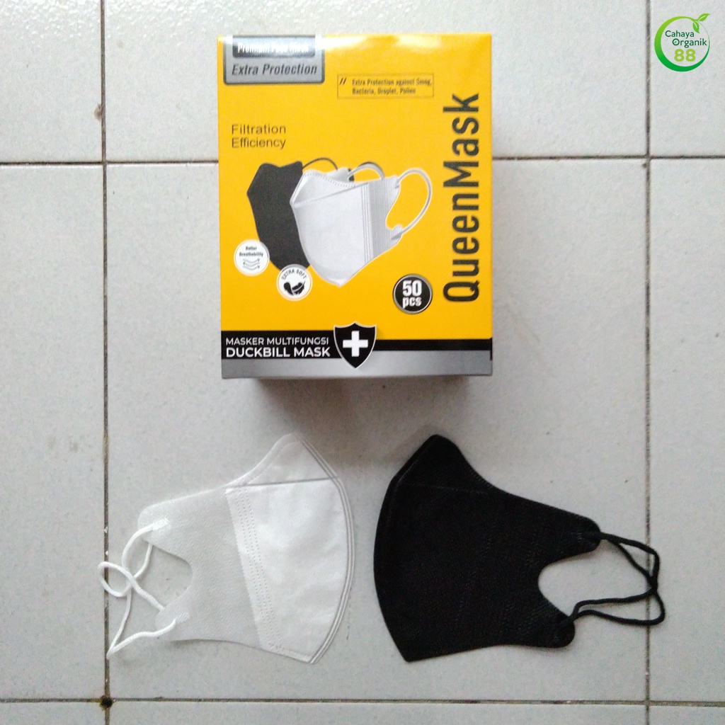 Masker Duckbil / Duckbill 3 Ply Face Mask 1 Box Isi 50 Pcs