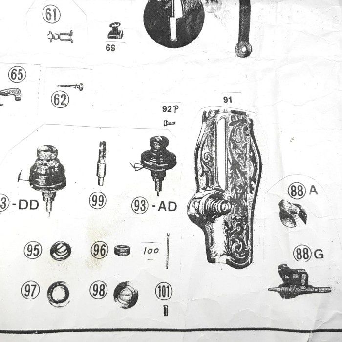 JAHIT-MESIN- P/N 93 TENSION MESIN JAHIT BUTTERFLY -MESIN-JAHIT.