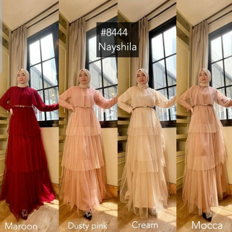 Nayshila /dress MK /Dress MK / Ratu Hijab Fashion