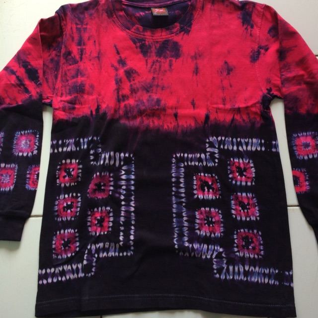 Kaos sasirangan bahan katun merk gaggi