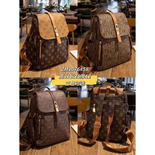 Tas Ransel Wanita import Kode ZM1076-58 1KG Muat 2 Pcs