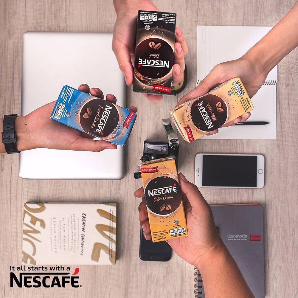 NESCAFE UHT 180ml - Kopi Instan Nescafe UHT Satuan 180 ml