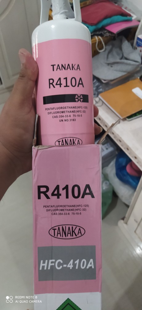 Freon R410a Tanaka Tabung Kaleng Kecil 800gram Freon Ac