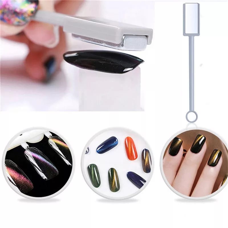 Cat Eyes Magnet Stick 2in1 Stick Magnetik Kutek Cat Eye 3d Double Head Nail Art F809