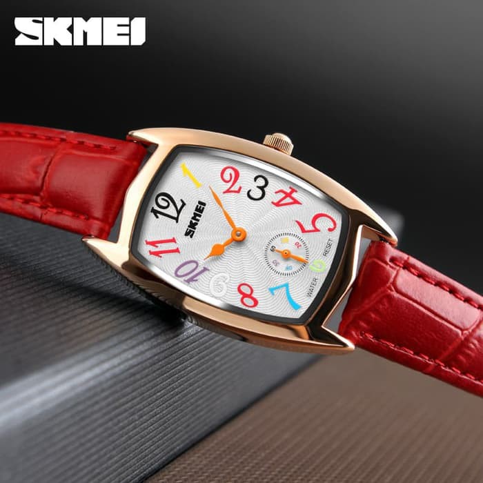 Jam Cewek Murah Jam Tangan Wanita Cewek SKMEI 1323 Original Anti Air Tali Kulit
