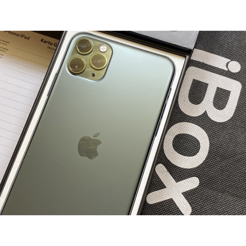 iPhone 11 Pro Max 256GB Ex iBox Tangan Pertama Fullset Ori Istimewa