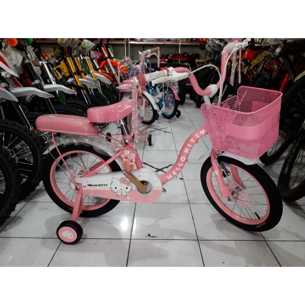 MINI 16 ELEMENT HELLO KITTY / MINI 18 ELEMENT HELLO KITTY / SEPEDA ANAK MURAH / SEPEDA MINI MURAH