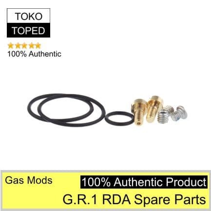 AN Authentic Gas Mods GR1 RDAx SparePart | screw o-ring center bf pin