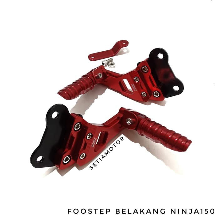 Step Ninja150 R - Rr Footstep Cnc Belakang Underbond - Variasi Motor