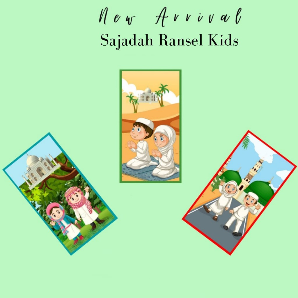 SAJADAH RANSEL/SAJADAH TRAVELING KIDS 06