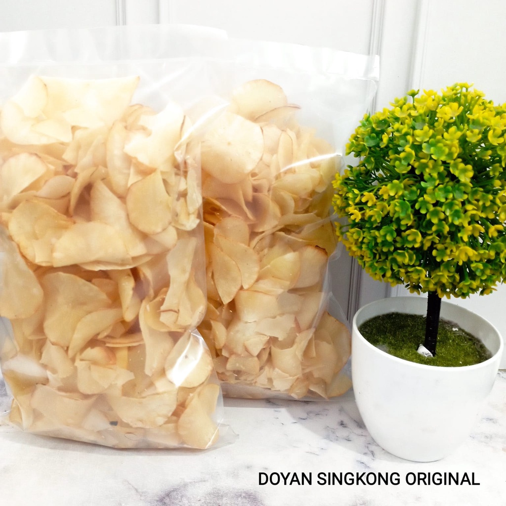 Jual Doyan Keripik Singkong Original 250 Gram Keripik Singkong