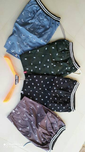 (UNISEX) CELANA PENDEK PRIA WANITA MOTIF/ DISTRO RIP MURAH/CELANA CHINO MOTIF