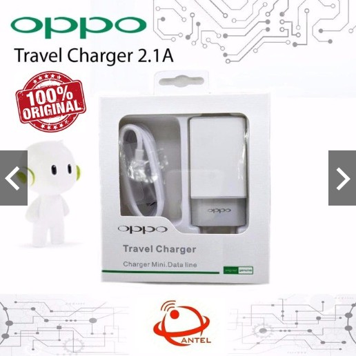 Oppo Travel Charger ALL TYPE 2.1A 5V Charger Oppo Promo Murah