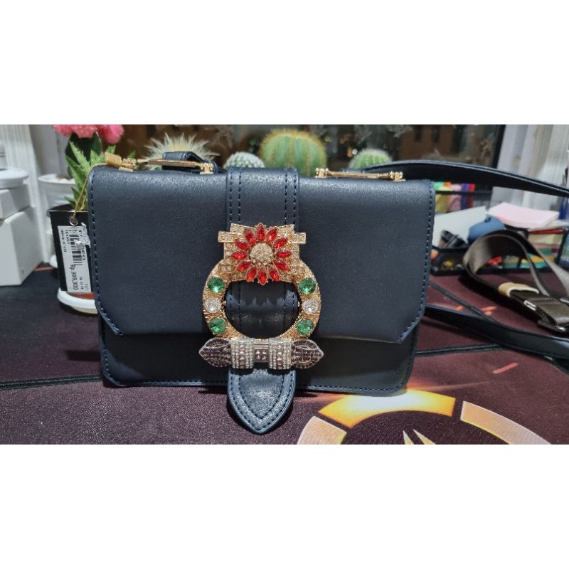 Tas Selempang Fladeo Tas Navy Tas Kecil Tas bling