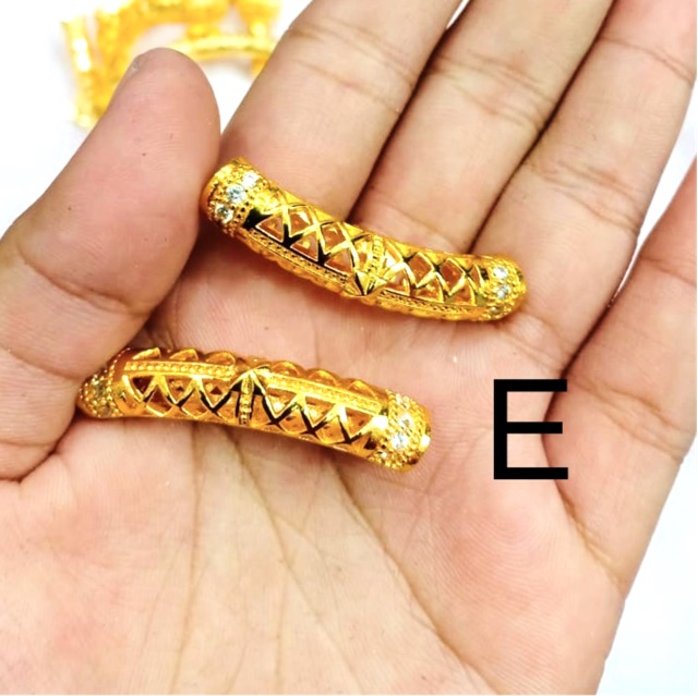 Leontin gelang wanita mainan bisa untuk gelang dan kalung lapis emas
