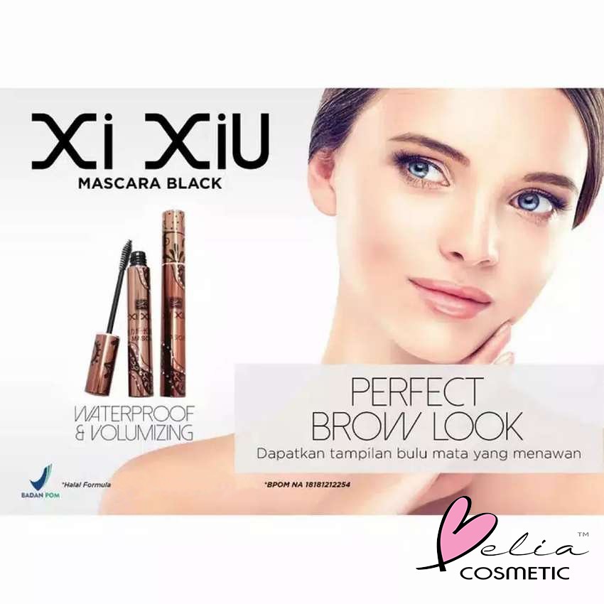 ❤ BELIA ❤ Xi Xiu Lovely | Black | Pink Mascara Divine Waterproof Volumizing BPOM | maskara XIXIU