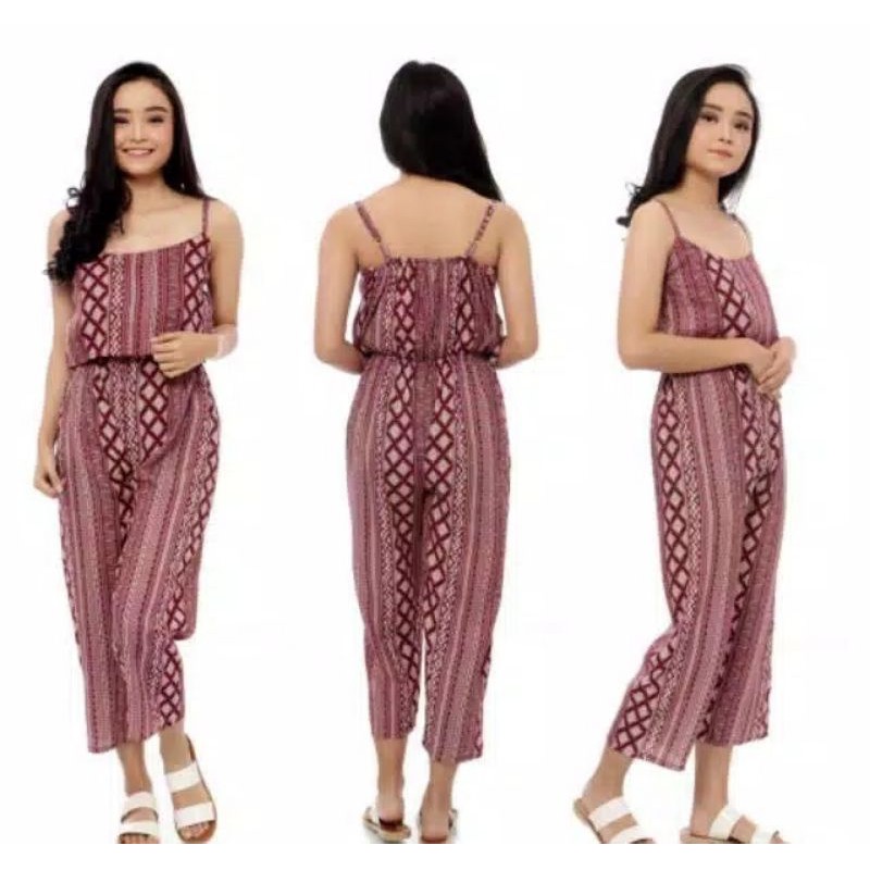 Sweet Honey ~ Grosir Jumpsuit Dewasa Twilight Panjang Etnik Tribal Grosir Jumpsuit Bali Murah [Bisa COD]