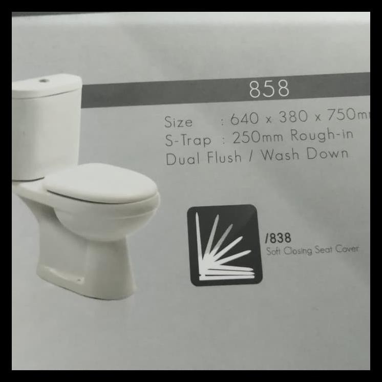 Kloset Duduk Renovo Kh 858