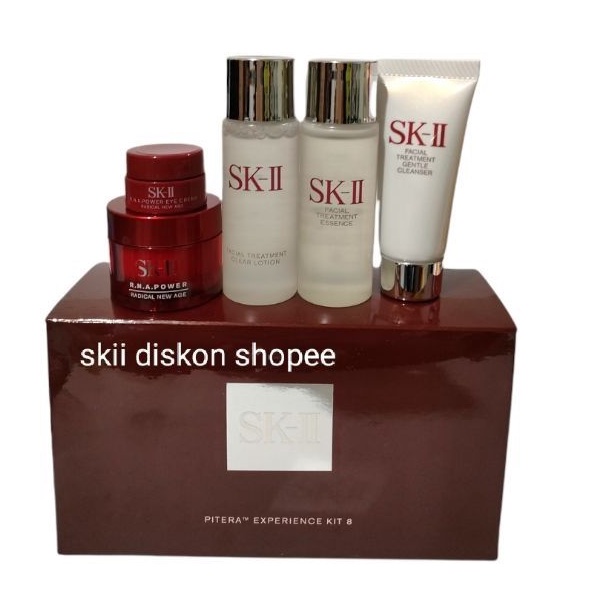 SK II PAKETAN TRAVEL ANTI AGING 5 item ( pitera experience kit 8)